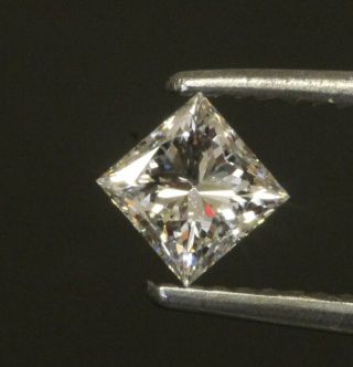 GIA certified loose.  49ct VS2 E princess cut diamond estate vintage 4