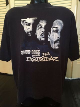 Vtg Snoop Dogg Shirt Sz Xl/2xl Rap Mobb Dre Ice Tupac Tang 2 Live Death Row Amg