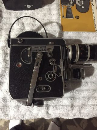 Vintage Paillard Bolex H16 Reflex 16MM Movie Film Camera 11