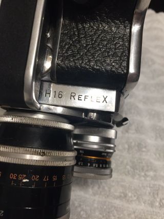 Vintage Paillard Bolex H16 Reflex 16MM Movie Film Camera 4