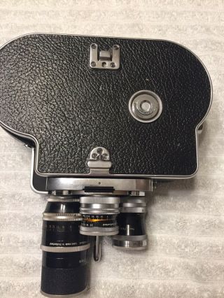 Vintage Paillard Bolex H16 Reflex 16MM Movie Film Camera 6