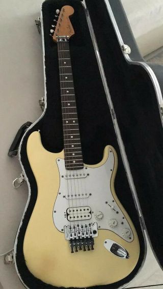 Fender Floyd Rose Classic Hss Stratocaster Usa Ohsc Vintage White American