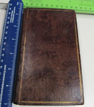 TRAVELS IN EUROPE ASIA AND CHINA/ 1693/ RARE 1st Edition in ENGLISH/ORIG.  LEATHER 2