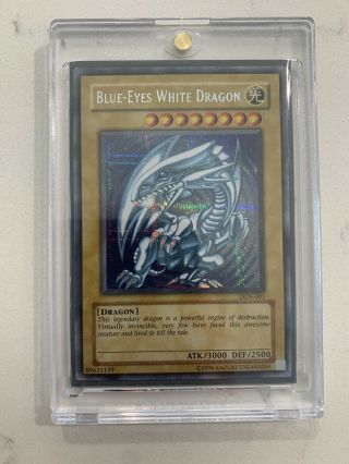 Blue Eyes White Dragon Secret Rare Dds - 001 And Ultra Rare