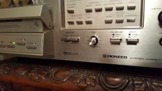 Vintage Pioneer CT - F950 Cassette Deck - Rack Handles - Belts - Well 7