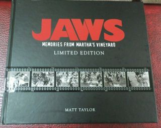 JAWS Memories From Martha ' s Vineyard Limited Edition RARE 10