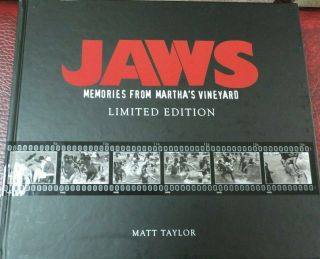 JAWS Memories From Martha ' s Vineyard Limited Edition RARE 4