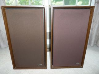 Jensen Ls - 3 Speakers Vintage Pair Stereo Consecutive Serial Numbers Floor Ohio