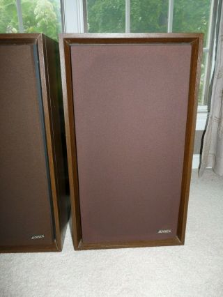 Jensen LS - 3 Speakers Vintage Pair Stereo Consecutive Serial Numbers Floor Ohio 2