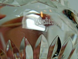 Set 4 Vintage Waterford Irish Crystal Lismore Roly Poly Glass Gothic Mark EUC 3