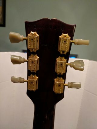 Vintage Gibson Les Paul Studio Guitar,  Wine Red Gold Hardware 2004 Hard Case 5