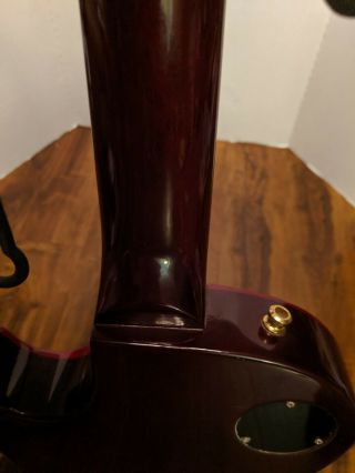 Vintage Gibson Les Paul Studio Guitar,  Wine Red Gold Hardware 2004 Hard Case 6