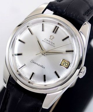 Vintage Omega Seamaster Automatic Cal 562 Silver Dial Dress Men 