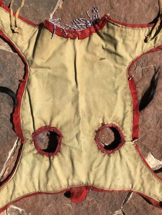 Old Plains Native American Indian Horse Mask Very Rare Sioux Lakota Crow Rare 8