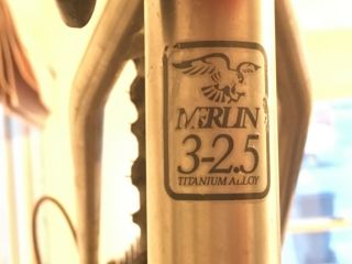 Vintage Merlin Titanium Mountain Bike 4