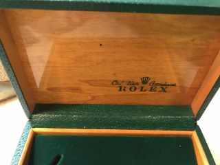 Vintage Rolex Oyster Quartz Box With Wallet And Booklets 6