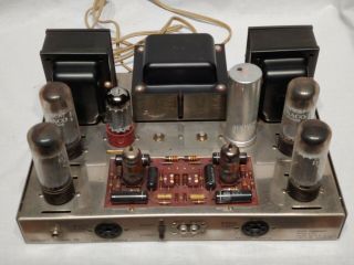 Vintage Dynakit Stereo 70 / Dynaco St70 Stereo Tube Amplfier With Tubes