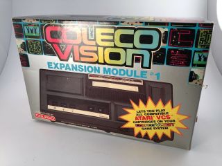 Vintage Colecovision Coleco Vision Expansion Module 1,  Nos Never Opened