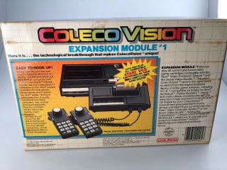 Vintage ColecoVision Coleco Vision Expansion Module 1,  NOS Never Opened 6