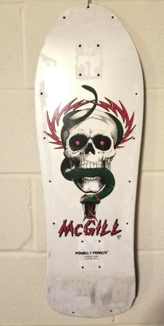 Vintage Powell Peralta Mike Mcgill Skateboard Deck - Not Reissue,  Rare,