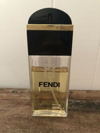 Fendi Designer 100ml Perfume Vintage Eau De Toilette 3.  4 Oz Discontinued Batch