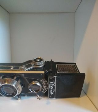 Vintage Welta Superfekta Camera With Leather Case 3