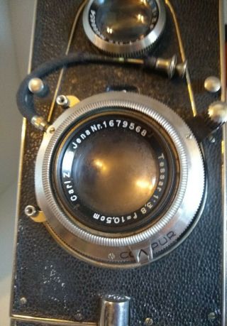 Vintage Welta Superfekta Camera With Leather Case 5