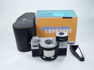 Rarity Silver Vintage Panoramic Horizon 35mm Film Camera.  S/n 6907215