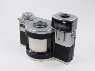Rarity Silver vintage Panoramic Horizon 35mm film camera.  s/n 6907215 3