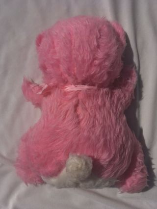 Large Happy Pink Bear (Rushton? no tag) 3