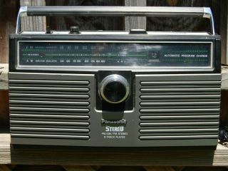 Vintage Panasonic Rs - 836s Stereo Fm / Am / 8 - Track Player - Radio Boombox