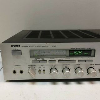Yamaha R - 1000 Stereo Receiver Vintage VTG Rare and 2