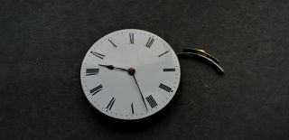 Vintage Slim Swiss Mechanical Quarter Repeater Pocket Watch Movement Only