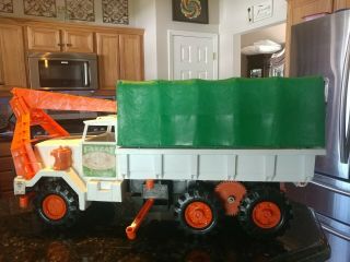 Remco Fat Cat Toy Truck Crane Doesn 