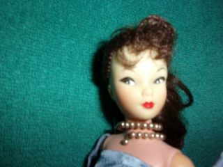 Vintage Brunette Miss Suzette Doll,  Outfits & Shoes Uneeda 1962