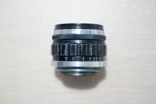Rare Tanar Tanack 5cm 50mm F1.  5 Lens Film Rangefinder LTM Leica Screw Mount L39 5