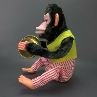 Vintage Musical Jolly Chimp Battery Operated Toy Plays Cymbals Box 5