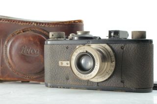【vintage As - Is】 " 21236 " Leica I Model A Camera Leitz Elmar 50mm F/3.  5 From Japan