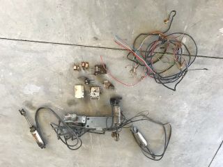 1956 1957 Corvette Power Convertible Pump Hydraulics Switches & Wiring Rare.