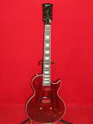 Gibson 2018 Usa Wine Red Les Paul Signature Player Plus Body & Neck