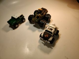 Vintage Schaper Stomper Honcho 4x4 Jeep Green Toy With More Look.