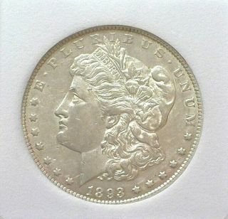 1893 - O Morgan Silver Dollar Nearly Uncirculated Rare Better Date