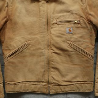 Vintage Carhartt Blanket Lined Work Jacket Size M S Made in USA Work Wip 3