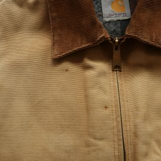 Vintage Carhartt Blanket Lined Work Jacket Size M S Made in USA Work Wip 4