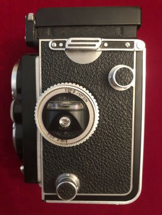 VINTAGE ROLLEIFLEX 3.  5 Planar Xenotar Film Camera No.  1765866 With Accessories 6