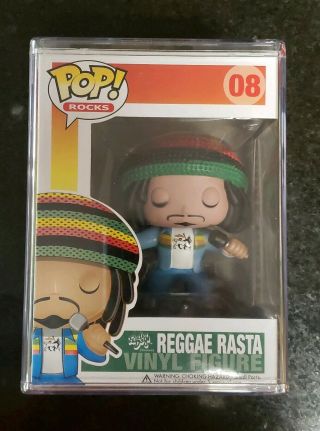 Funko Pop Reggae Rasta Vaulted Bob Marley Very Rare