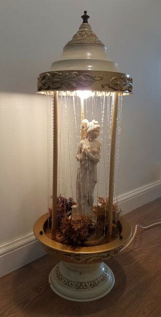 Vintage 70’s Goddess Rain Oil Lamp