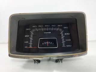 Vtg 1966 Plymouth Fury Speedometer Instrument Cluster Dash Bezel Mopar 2587042
