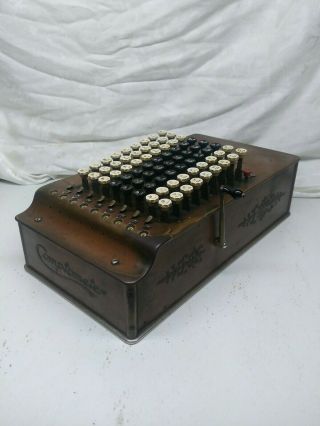 Vintage Felt & Tarrant Comptometer Model H 219961 Great.