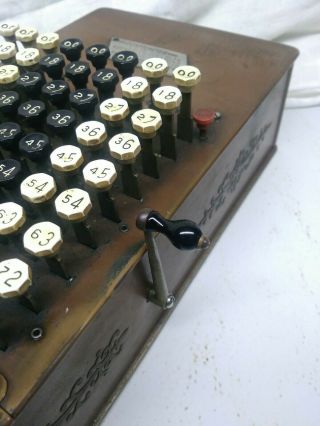 Vintage Felt & Tarrant Comptometer Model H 219961 great. 4